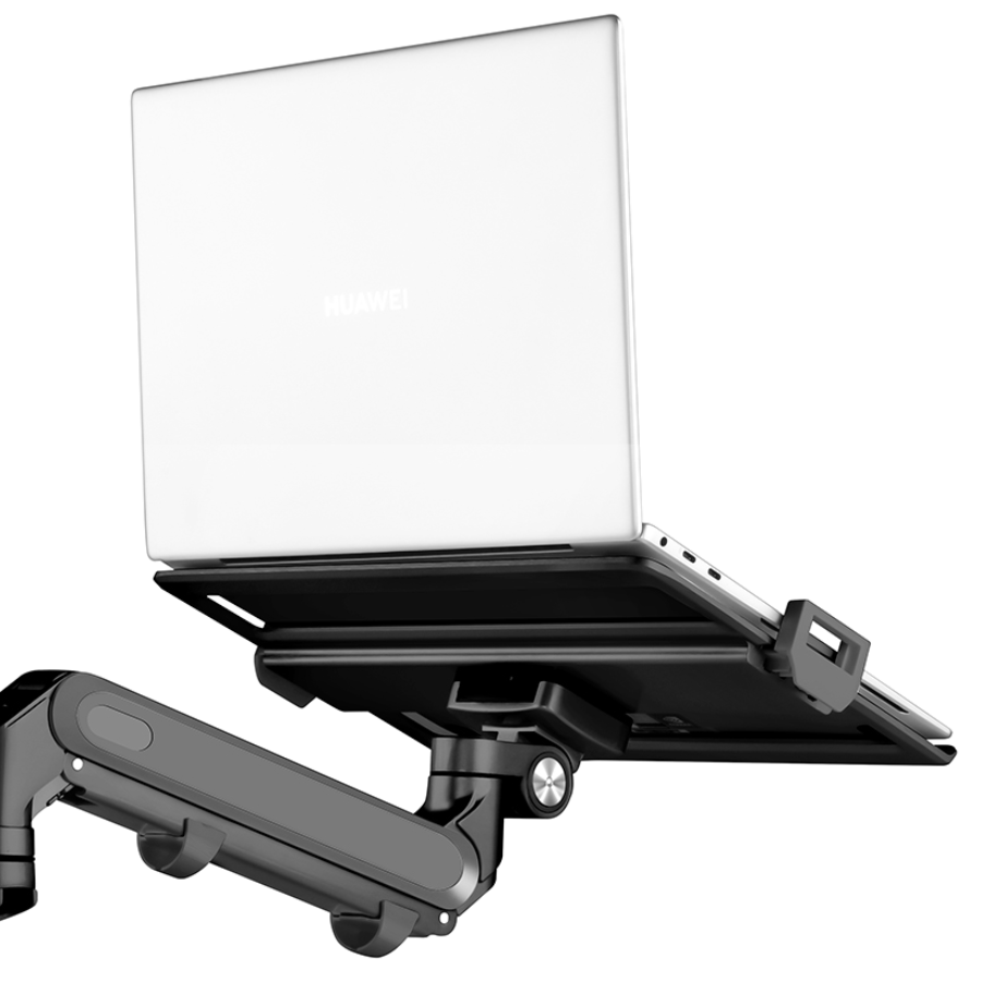 Alberenz® Laptoparm Gasveer - Donkergrijs