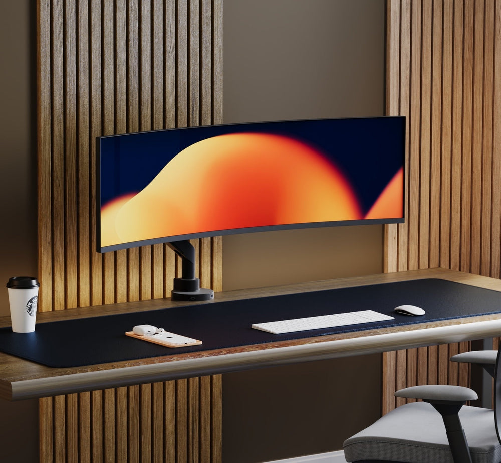 Alberenz® Heavy Duty monitorbeugel met gasveer (tot 57 inch)