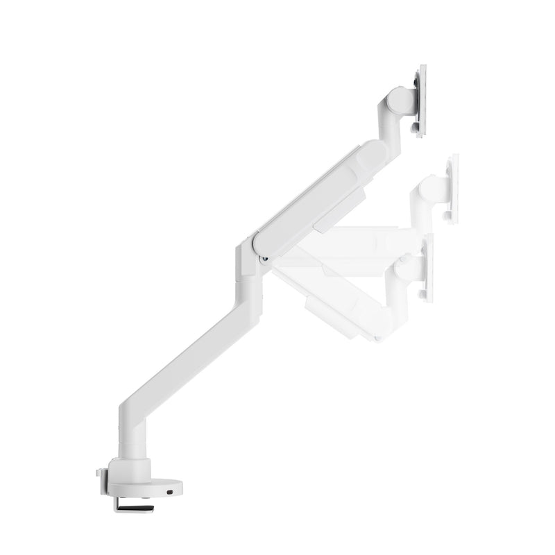 Alberenz® Zware Gasveer Monitorbeugel Wit (tot 57 inch)