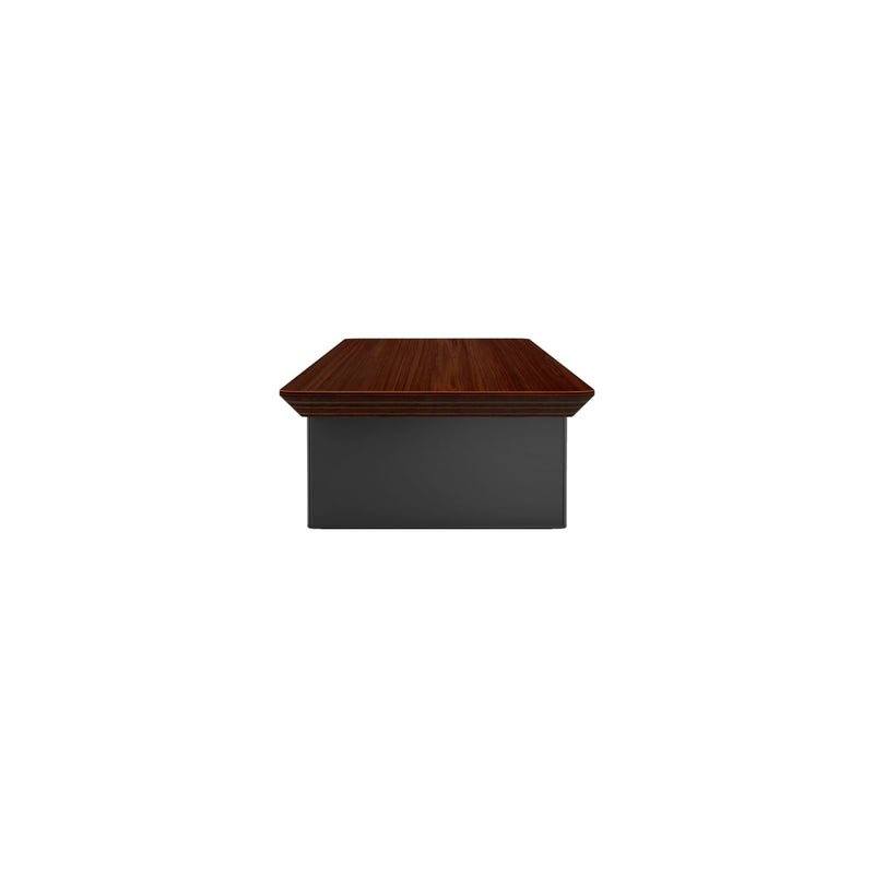 Alberenz® Walnoot Houten Monitorverhoger - 2 Monitoren