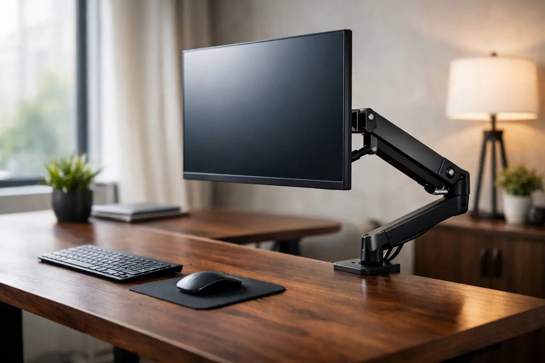 Best Monitor Arm for Deep Desks - Alberenz
