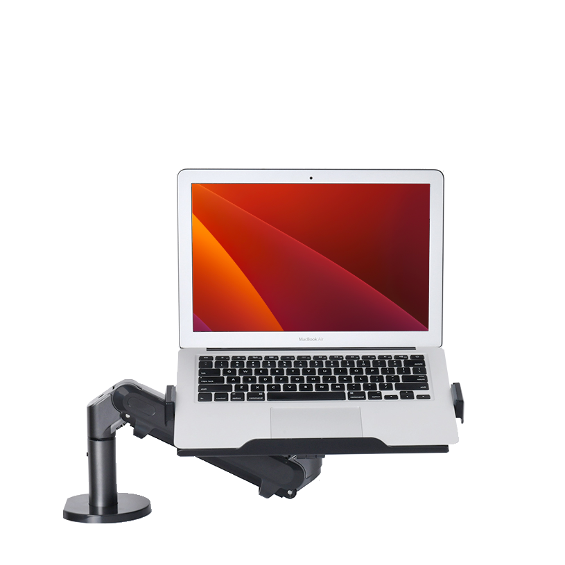 Alberenz® Laptoparm Gasveer - Donkergrijs