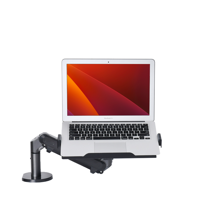 Alberenz® Laptoparm Gasveer - Donkergrijs