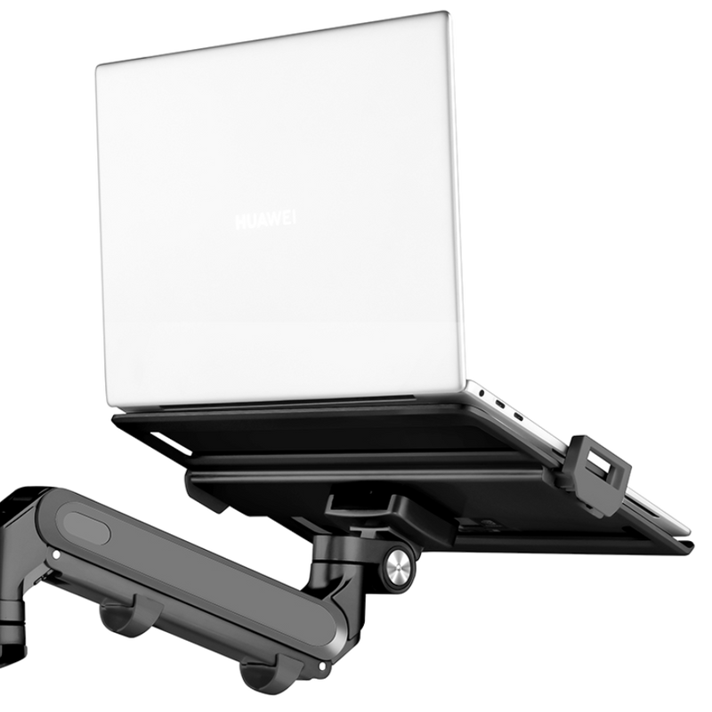 Alberenz® Laptoparm Gasveer - Donkergrijs