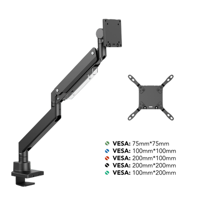 Alberenz® Heavy Duty Gas Spring Monitor Mount (up to 57 inches) - Alberenz - Monitor mount