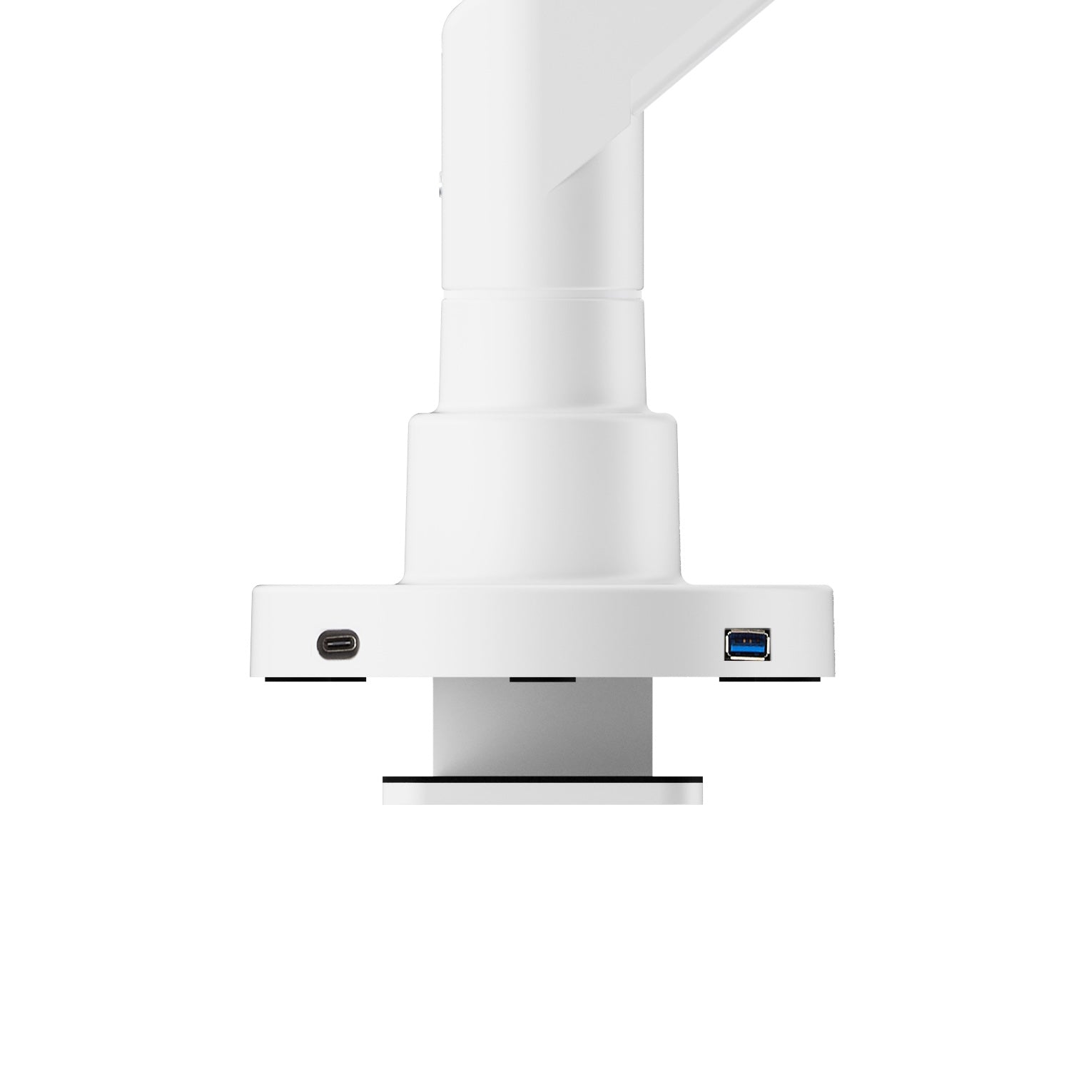 Alberenz® Heavy Duty Gas Spring Monitor Mount White (up to 57 inches) - Alberenz - Monitor mount