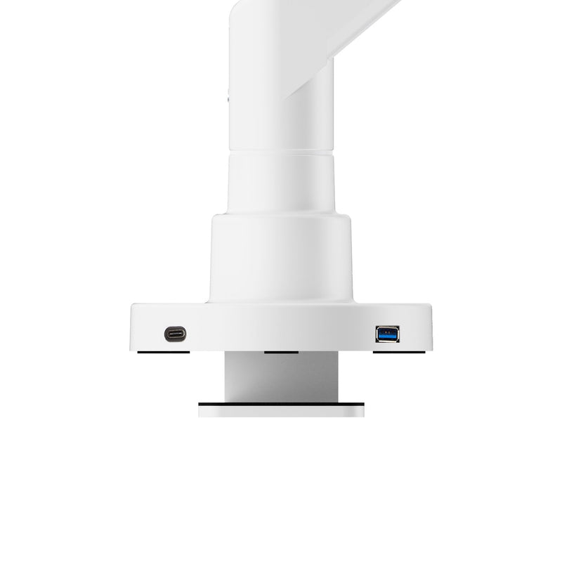 Alberenz® Zware Gasveer Monitorbeugel Wit (tot 57 inch)