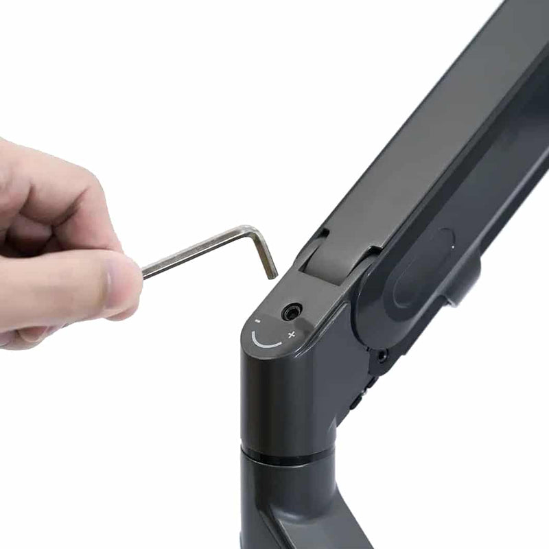 Alberenz® Laptoparm Gasveer - Donkergrijs