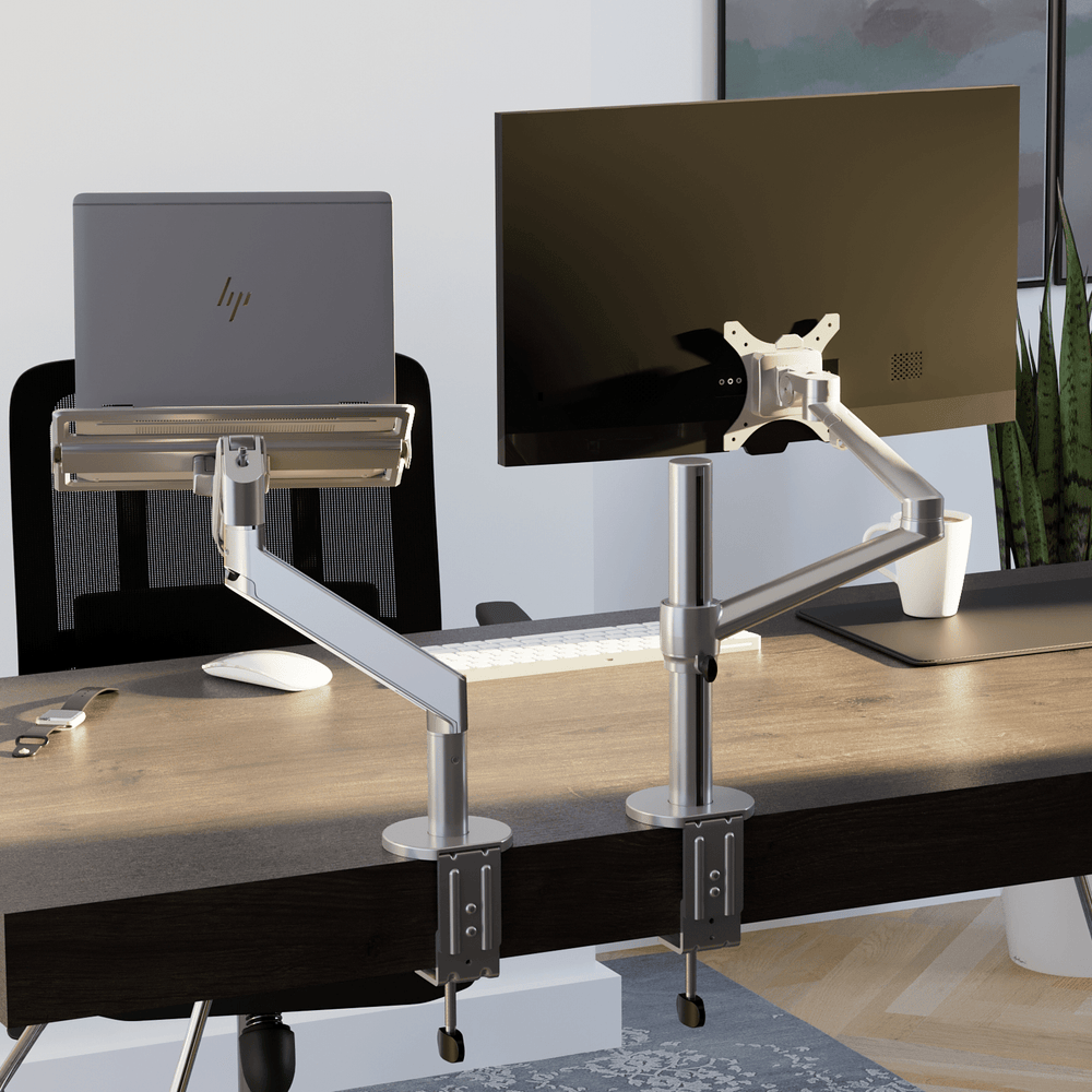Alberenz® Laptoparm Gasveer Zilver