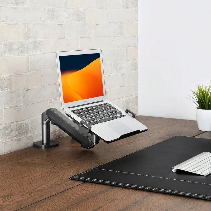 Alberenz® Laptoparm Gasveer - Donkergrijs