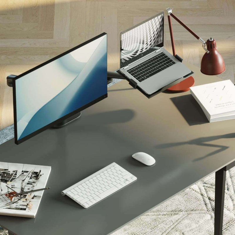 Alberenz® rameno pro monitor k notebooku černé