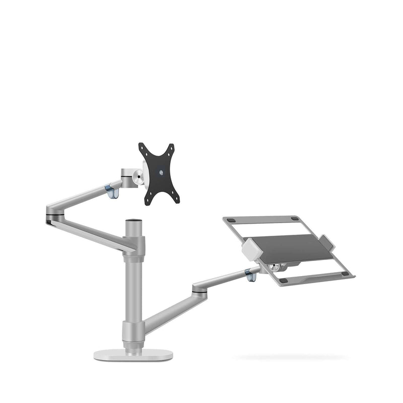 Alberenz® Rameno na notebook a monitor, stříbrné