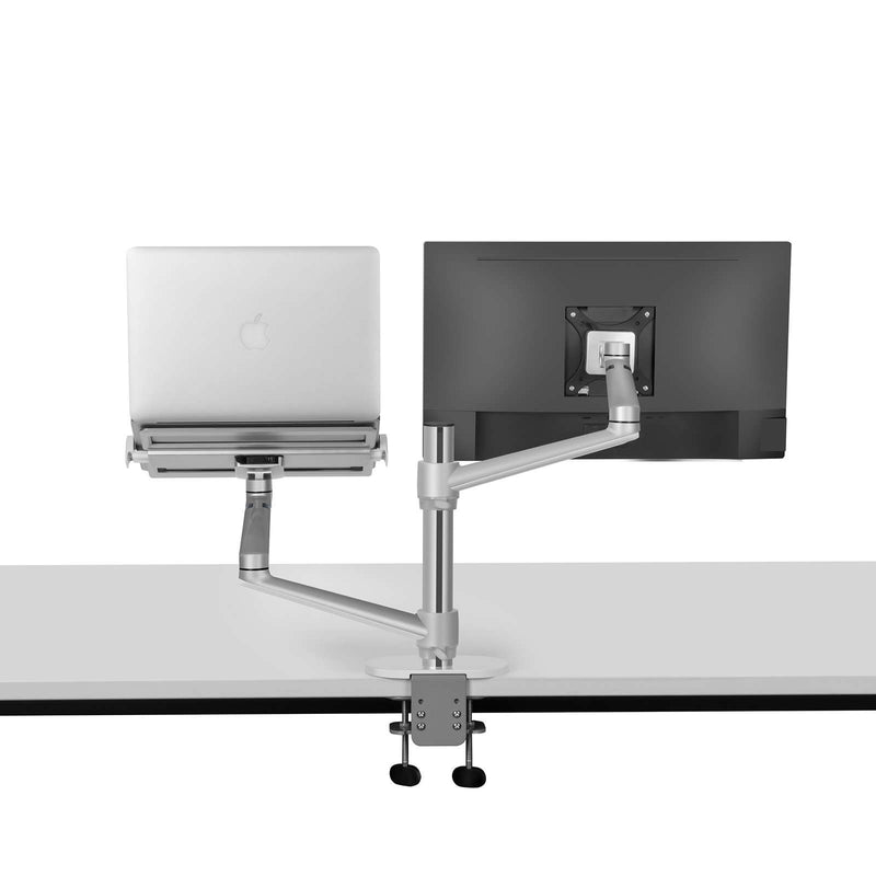 Alberenz® Rameno na notebook a monitor, stříbrné