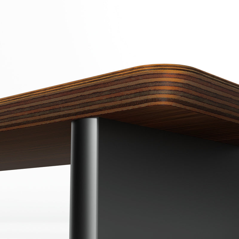 Alberenz® Walnoot Houten Monitorverhoger - 2 Monitoren
