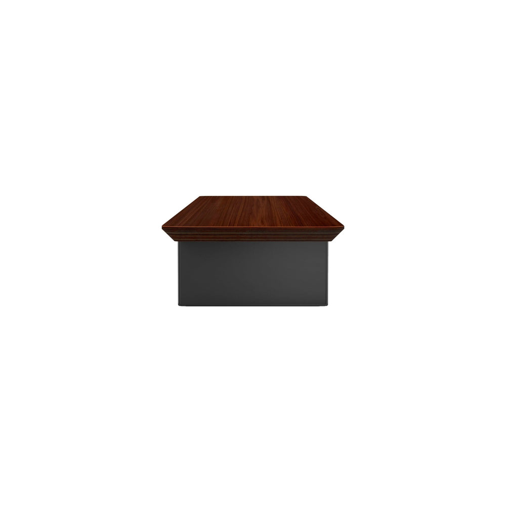 Alberenz® Walnoot Houten Monitorverhoger - 2 Monitoren