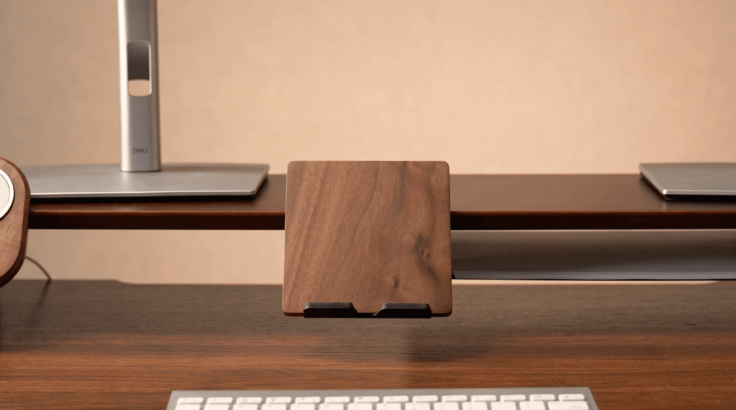 Laptop Riser for monitor risers – Walnut Edition - Alberenz - 