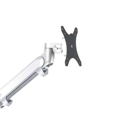 Single Monitor Arm Gas Spring Silver - Alberenz -